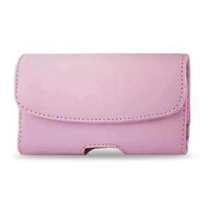 PINK Leather Belt Clip Case Pouch Cover for SAMSUNG BRIGHTSIDE U380 