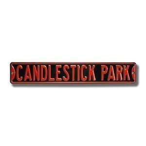  San Francisco Giants Candlestick Park Street Sign: Sports 