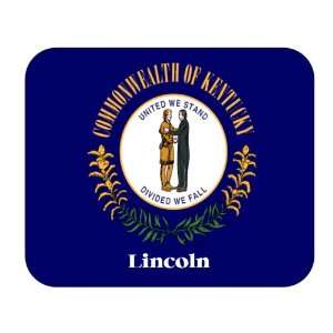  US State Flag   Lincoln, Kentucky (KY) Mouse Pad 