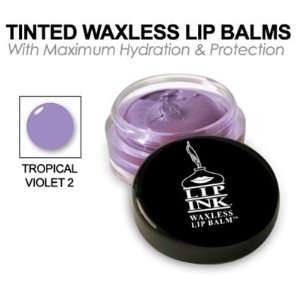 LIP INK® Tinted Waxless Lip Balm TROPICAL VIOLET 2 NEW 