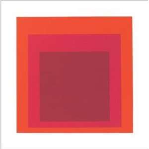   Josef Albers   Poster Size 28 X 28 inches 