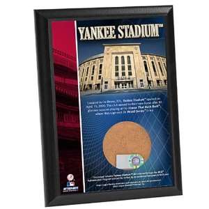  Yankee Stadium 4x6 Dirt Plaque