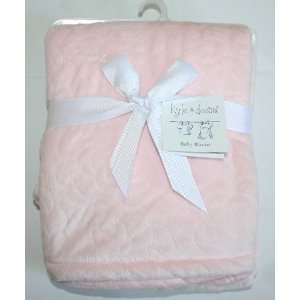  Kyle & Deena Baby Blanket   Pink   Soft   30 x 40 Baby