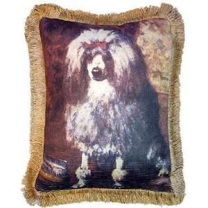   Dog Pillow, Velvet & Down filled by Annie James