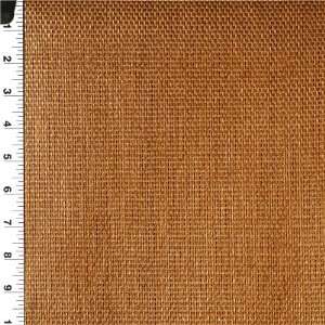  54 Wide Raffia Reed Weave Brown Fabric By The Yard: Arts 
