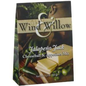 Wind & Willow Jalapeno Jack Cheeseball & Appetizer Mix, 1.2 ounce Box 