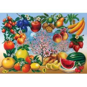Jigsaw Floor Puzzle Fruits Of Our Land   24Pc  Affordable Gift for 