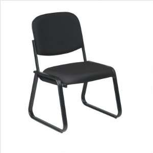 Deluxe Sled Base Chair with Designer Plastic Shell Back and Grade A 