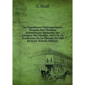  Les Hypotheses Cosmogoniques Examen Des Theories 