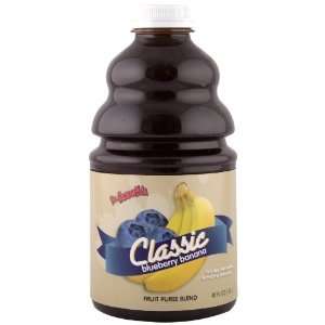 Dr. Smoothie Blueberry Banana Classic Blend Smoothie Bottles, 46 Ounce 