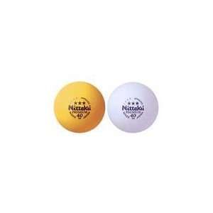 Nittaku 3 Star Premium Balls 10 Dozen Bulk Package Sports 