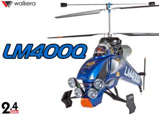 Walkera LM400Q 2.4G 4CH Metal ROBO Helicopter RTF  