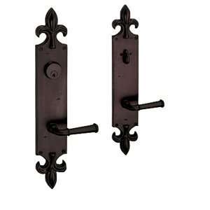   Charles Decorative Keyed Entry Plate Front Door