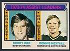 1974 75 Topps Boston Bruins #2 Bobby Orr Assist Ldr.