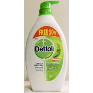  Dettol Anti bacterial Herbal Shower Gel 950ml Health 