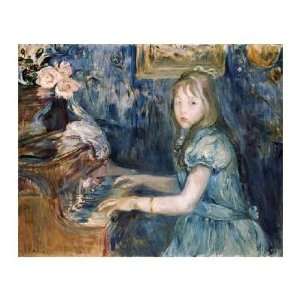  Berthe Morisot   Lucie Leon At The Piano Giclee