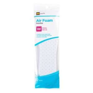  DG Health Air Foam Insoles   Womens 2 Pair Health 