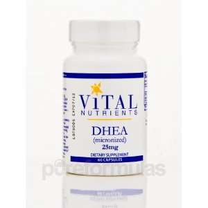  Vital Nutrients DHEA (micronized) 25 mg 60 Capsules 