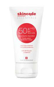 SKINCODE ESSENTIALS SUN PROTECTION FACE LOTION SPF 50+  