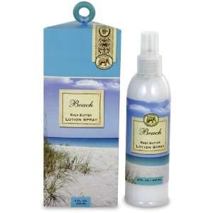    Michel Design Works Beach Lotion Spray, 8 Ounce Packages: Beauty