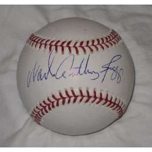  Wade Anthony Boggs Autographed Baseball Red Sox Sports 