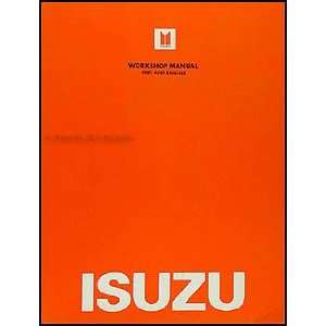  1981 Isuzu I Mark Diesel Engine Repair Shop Manual 