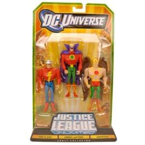   Green Lantern Justice League Unlimited Action Figure 3 Pack: Toys