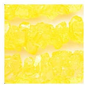 Yellow Lemon Rock Candy Strings 5 LBS Grocery & Gourmet Food