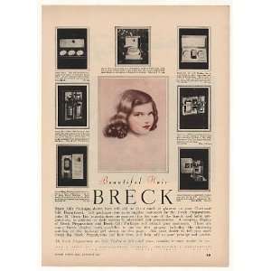  1948 Breck Girl Gift Packages Trade Print Ad