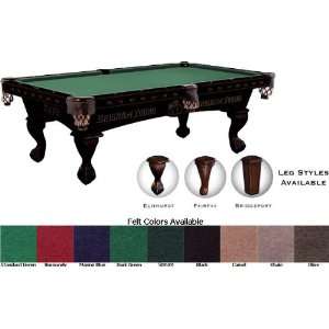 Brigham Young Pool Table Cherry 9 Foot 