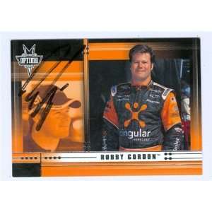 Robby Gordon Autographed/Hand Signed Trading Card (Auto Racing) 2002 