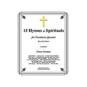    15 Hymns & Spirituals Bass clef edition Musical Instruments