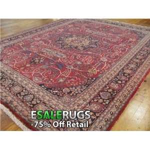  10 2 x 12 10 Mashad Hand Knotted Persian rug
