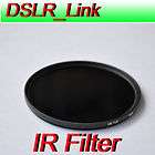 IR infrared filter FOR Canon Rebel XTi Nikon D70 77mm  