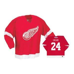 CHELIOS #24 Detroit Red Wings CCM 550 Series Replica NHL Hockey Jersey 