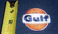 OLD VINTAGE EMBROIDERED PATCH *GULF* GAS & OIL RARE M  