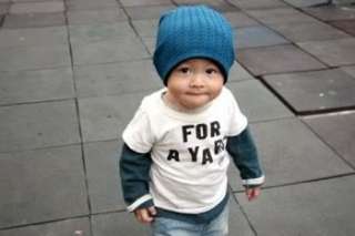 Korean style Cute boy girl Trendy Baby Toddler child hat Knit Beanie 