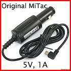 Original MiTac in car charger power cable/cord for Mio/Navman/Garmin 