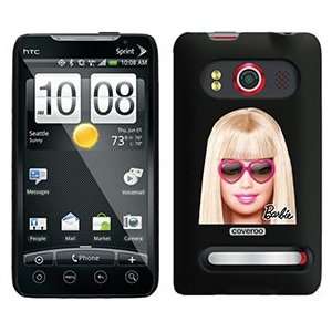  Barbie Heart Sunglasses on HTC Evo 4G Case: MP3 Players 