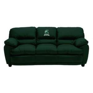  Michigan State MSU Spartans High Quality Leather Couch 