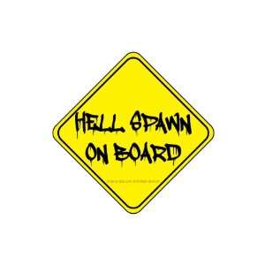 Hell Spawn on Board (Bumper Sticker)