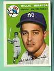 1954 Topps Willie Miranda 56 PSA 8 OC Yankees Graded  