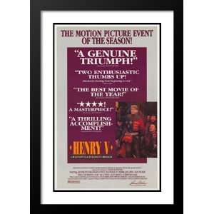  Henry V 32x45 Framed and Double Matted Movie Poster 