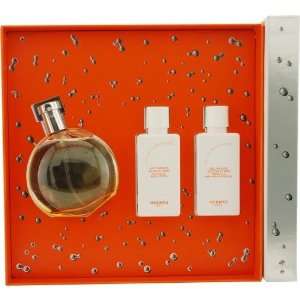 EAU DES MERVEILLES by Hermes Perfume Gift Set for Women (SET EDT SPRAY 