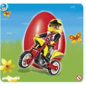  Playmobil 4923 Moto Cross Rider: Toys & Games