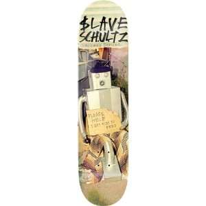  Slave Schultz Robot Skateboard Deck (8.37 Inch): Sports 