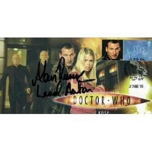  Doctor Who Stamp Cover Rose SIGNED Alan Ruscoe 