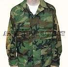 USGI US Army WOODLAND CAMO BDU Shirt SMALL / LONG NEW