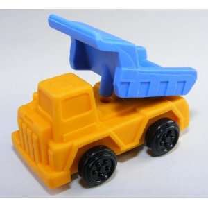  Dump Truck Construction Eraser. 2 Pack. Yellow & Blue 