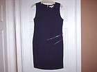 NWT Michael Kors Purple Zipper Dress Misses Size 8 MSRP $140